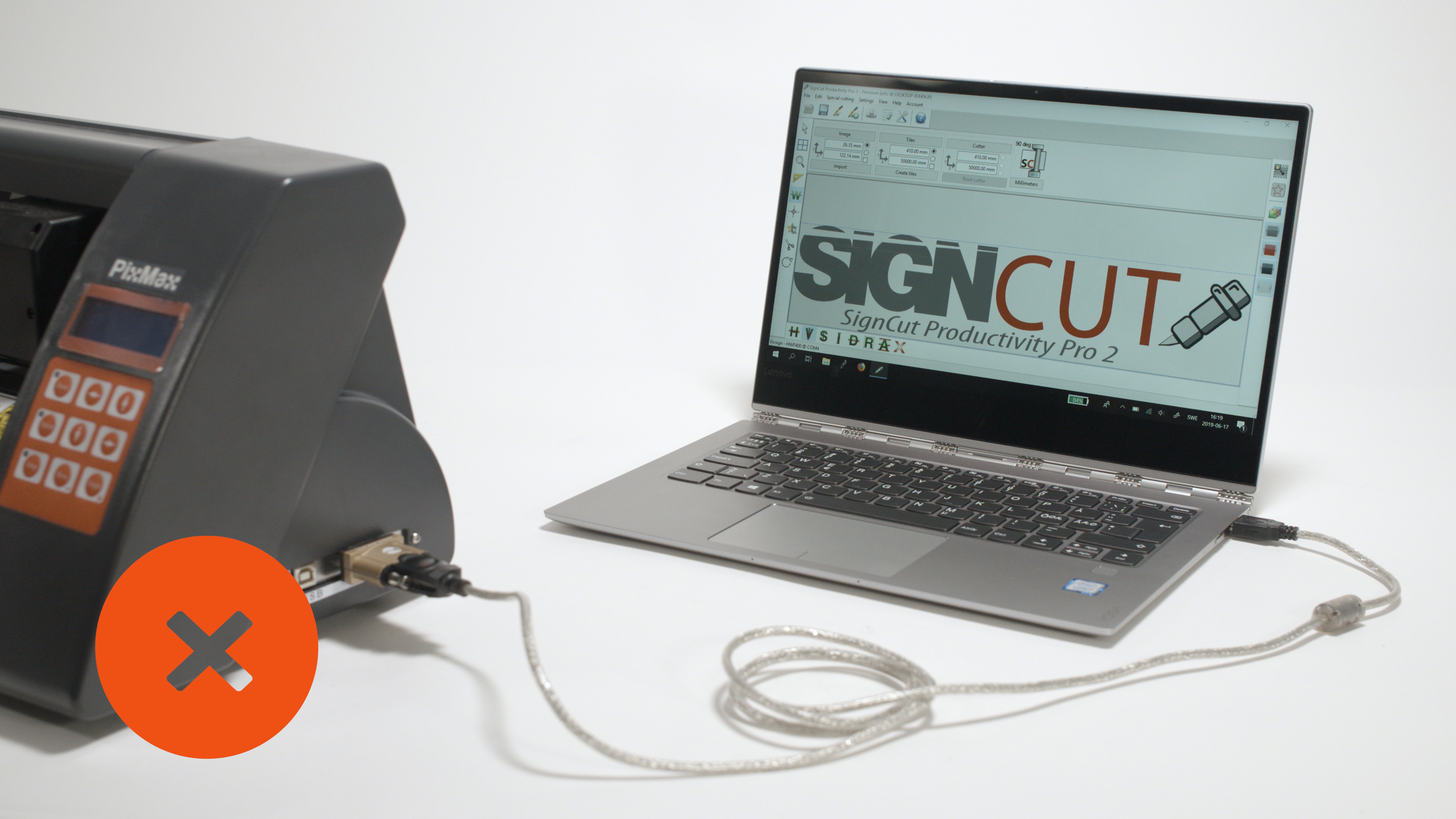 signcut pro 1 install on another pc